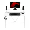 Huzaro Hero 1.9 Escritorio gaming blanco