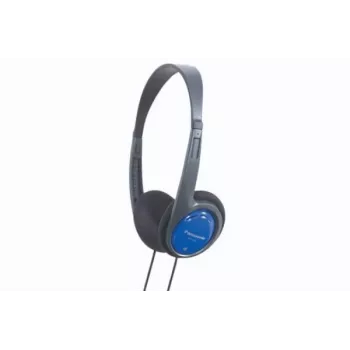 Panasonic RP-HT010E-A auriculares negro/azul cable de 1,2 m ultraligeros