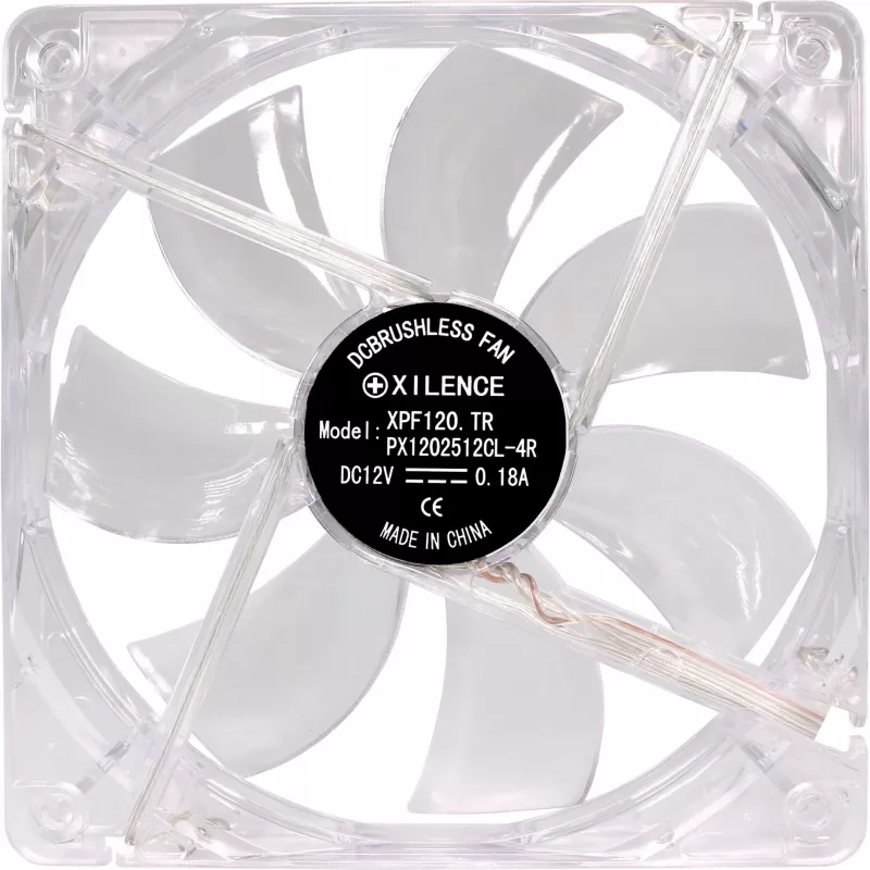 Ventilador de carcasa Xilence XF046 120mm LED rojo