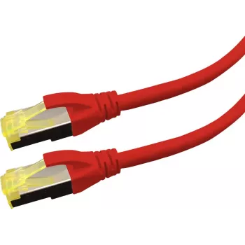 Cable de red LOGON APR6A050R Cat6a S/FTP (S-STP) RJ-45 a RJ-45 5 m rojo