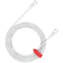CANYON Cable CC60AB C-C 60W trenzado 1,2m blanco