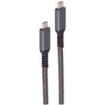 shiverpeaks BS14-75004 cable USB 1 m USB 3.2 Gen 2 (3.1 Gen 2) USB-C negro - blanco (BS14-75004)