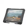 Urban Armor Gear Plasma Healthcare 124470114340 funda para tablet Apple iPad 10.9 (10.ª gen.) / 11 (A16), 27,7 cm (10,9"), bumper, soporte, correa de mano, ice/negra