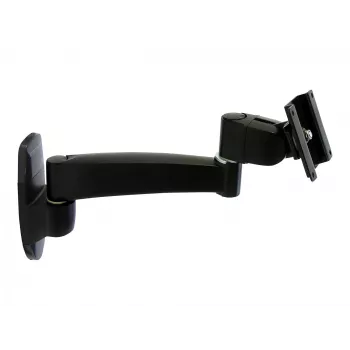 Ergotron 200 Series - kit de montaje (brazo de pared) - para monitor - 1 prolongador - acero - negro - tamaño de pantalla: hasta 81,3 cm (hasta 32 pulgadas)