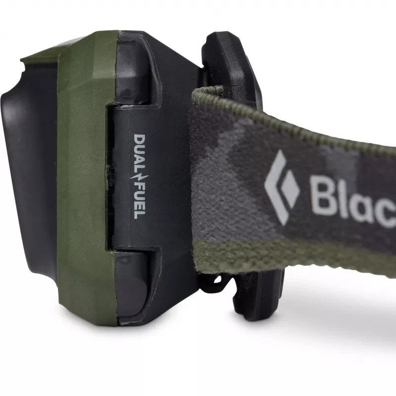 Black Diamond linterna frontal Storm 450 (verde oliva)
