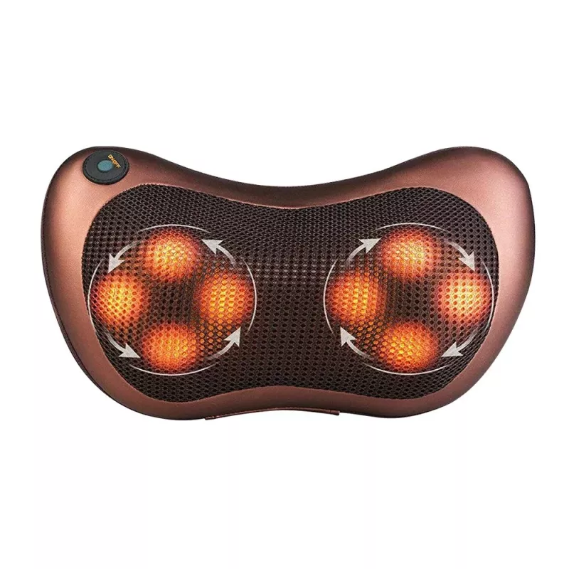 Extralink Smart Life Massage Pillow | Almohada de masaje | 8 cabezales de masaje, alimentación AC, DC