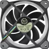 Ventilador para radiador Thermaltake Riing Plus 14 LED RGB TT Premium Edition CL-F056-PL14SW-A, 140 mm, pack de 3 con controlador, negro