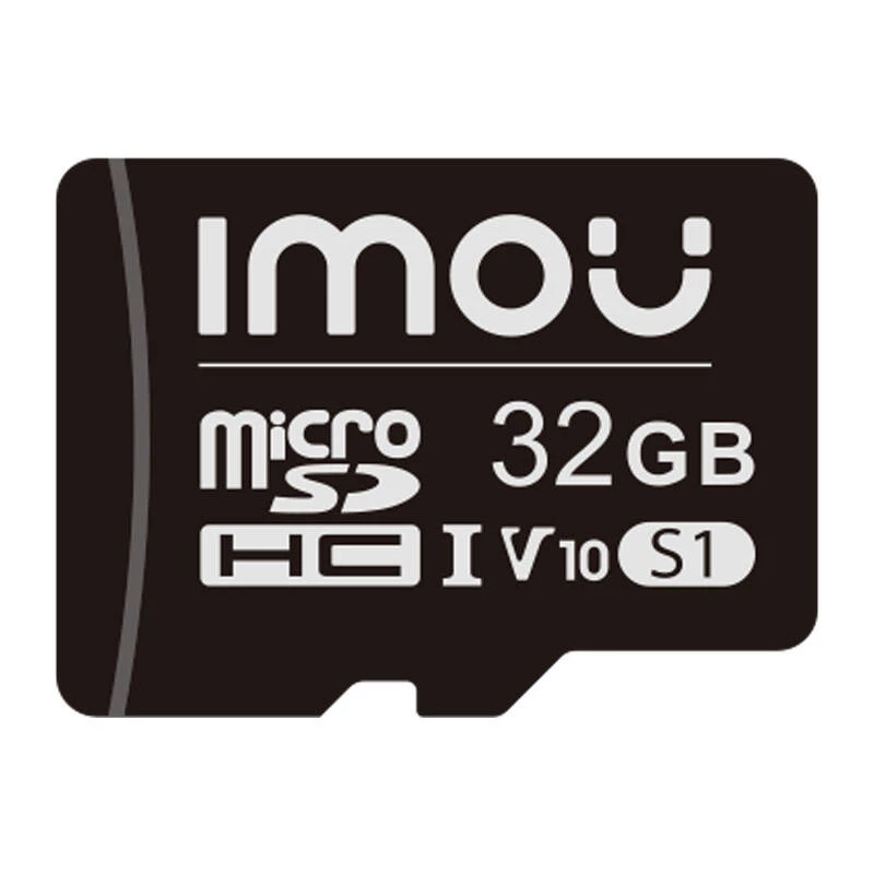Tarjeta microSD IMOU ST2-32-S1 32 GB – Clase 10, 95 MB/s lectura, 25 MB/s escritura, U1/V10