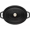 Olla de asar Staub 40509-509-0 12 L hierro fundido negro
