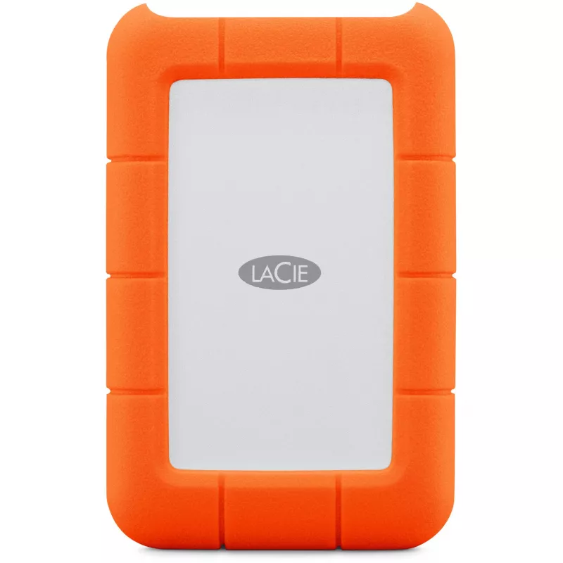 Rugged Mini 5 TB, disco duro externo (plateado/naranja, Micro-USB-B 3.2 Gen 1 (5 Gbit/s))