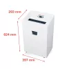 Destructora de papel HSM Pure 420 partículas 1,9 x 15 mm – destructora de partículas de oficina HSM