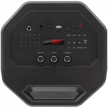 Altavoz SVEN PS-650, negro (50W, TWS, Bluetooth, FM, USB, microSD, pantalla LED, 4000mAh)