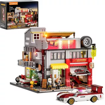 Street MOD Garage, juguete de construcción