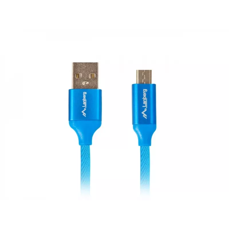 LANBERG Cable USB 2.0 Micro-B (M) - A (M) 1,8M QC