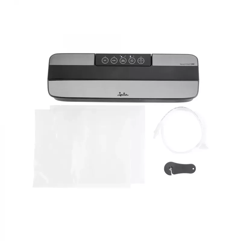 Envasadora al vacío JATA JEEV2240 700 mbar negra acero inoxidable