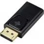 Adaptador de cable de vídeo Renkforce RF-4746622 DisplayPort HDMI negro (RF-4746622)