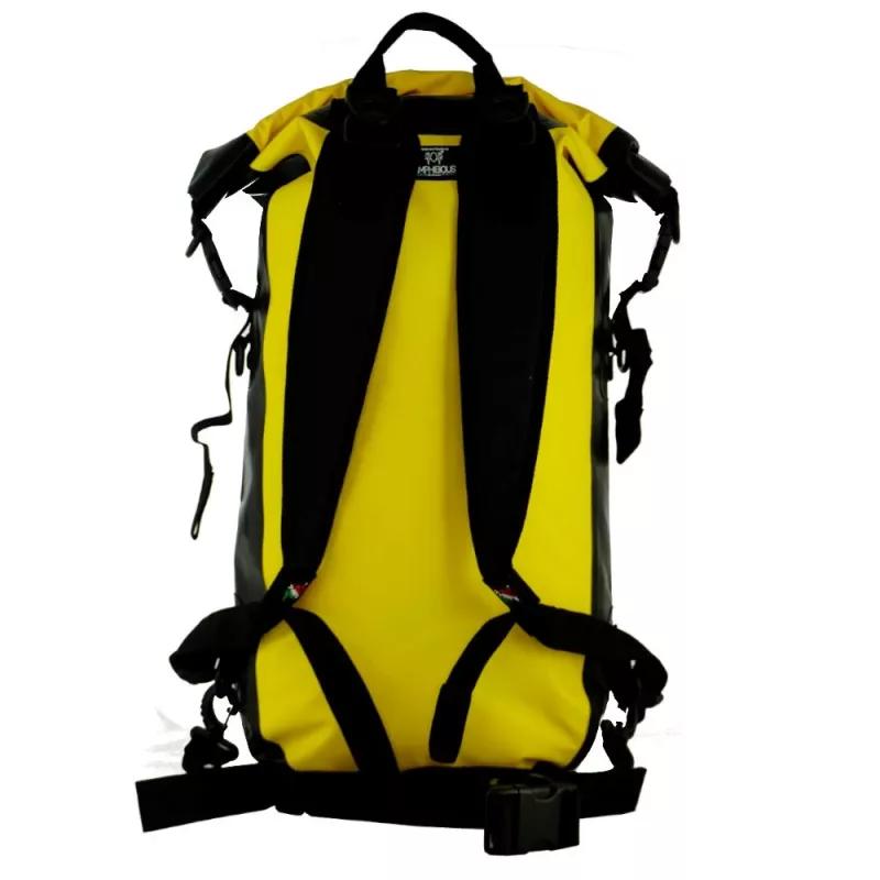 Mochila acuática impermeable Kikker 20L amarilla P/N: ZSA-5020-04