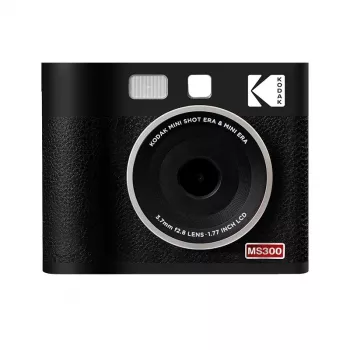 Cámara instantánea Kodak Mini Shot 3 Era – negra, tecnología de impresión 4Pass