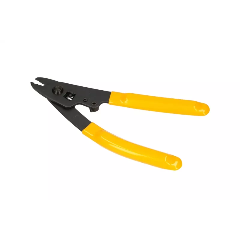 Peladora de fibra óptica Extralink CFS-3 para fibras de 2–3 mm, 0,9 mm y 0,125 mm, negro/amarillo