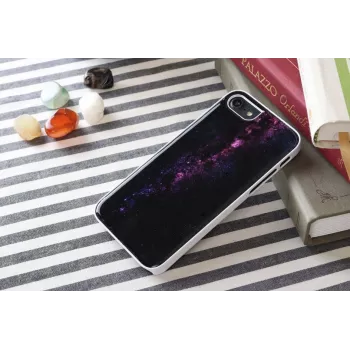 Funda protectora iKins para Apple iPhone 8/7 — milky way blanco
