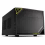 Caja de PC Sharkoon SHARK ZONE C10 Mini-ITX negra, amarilla