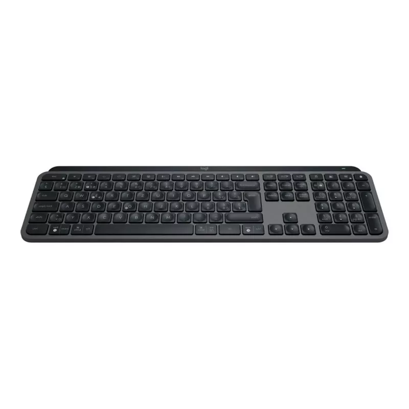Teclado Logitech MX Keys S RF Wireless + Bluetooth QWERTZ Swiss grafito (920-011571)