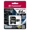 Memoria flash Transcend 64 GB MicroSDXC UHS-I TS64GUSDU1