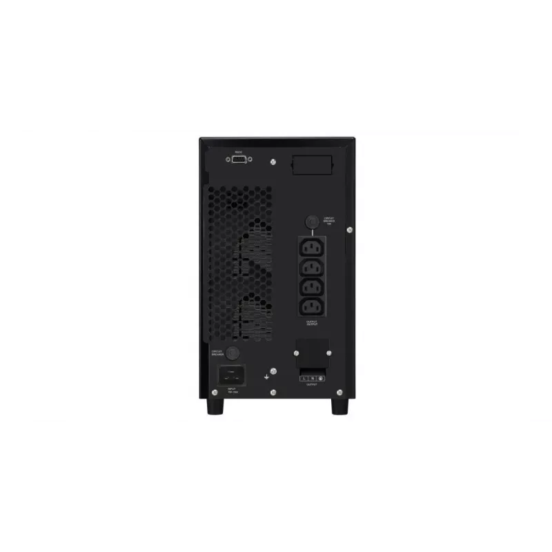 Infosec E4 Value 3000 sistema de alimentación ininterrumpida (SAI) doble conversión (online) 3 kVA 2400 W 4 salidas AC