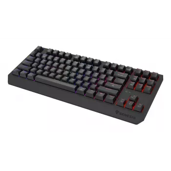Teclado gaming GENESIS Thor 230 TKL USB + RF Wireless + Bluetooth QWERTY US English Negro
