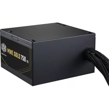 Fuente de alimentación Cooler Master MWE GOLD 750v3 ATX 3.1 750W 80 PLUS Gold no modular, 6x SATA, 4x 6+2 PCIe, 2x 4+4 EPS