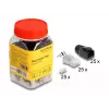 Conector de cable DeLOCK 66903 RJ-45 negro metálico conector macho 25 uds.