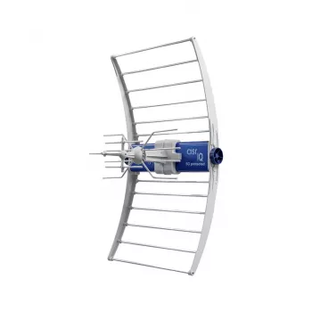 Antena de TV DVB‑T/T2 ASR IQ 5G 700 PROTECTED 2023 con fuente de alimentación ZZA‑7 de Telkom Telmor
