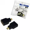 Adaptador de cambio de género HDMI HDMI D a HDMI A LogiLink AH0010 negro