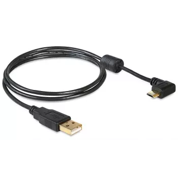 Cable USB DeLOCK 83147 USB 2.0 1 m USB A Micro-USB B negro