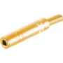 Conector macho jack mono 6,3 mm ShiverPeaks 50800-G dorado