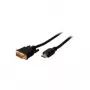 shiverpeaks HDMI/DVI-D 10 m - HDMI - DVI-D - conector macho - conector macho - dorado - negro (BS77488)