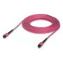 Fibra multimodo OM4 para interior Ubiquiti con conector UPC tipo B, diseñada para aplicaciones 100G. 10 m (UACC-OFC-MA-MPMP-10M)