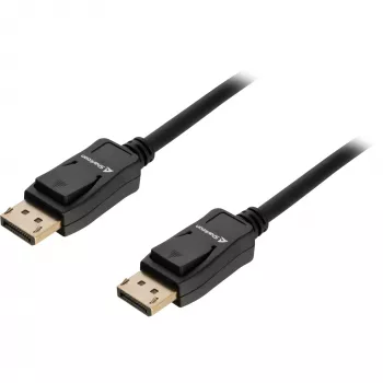 Cable DisplayPort Sharkoon 1.4 8K, 1 m, negro