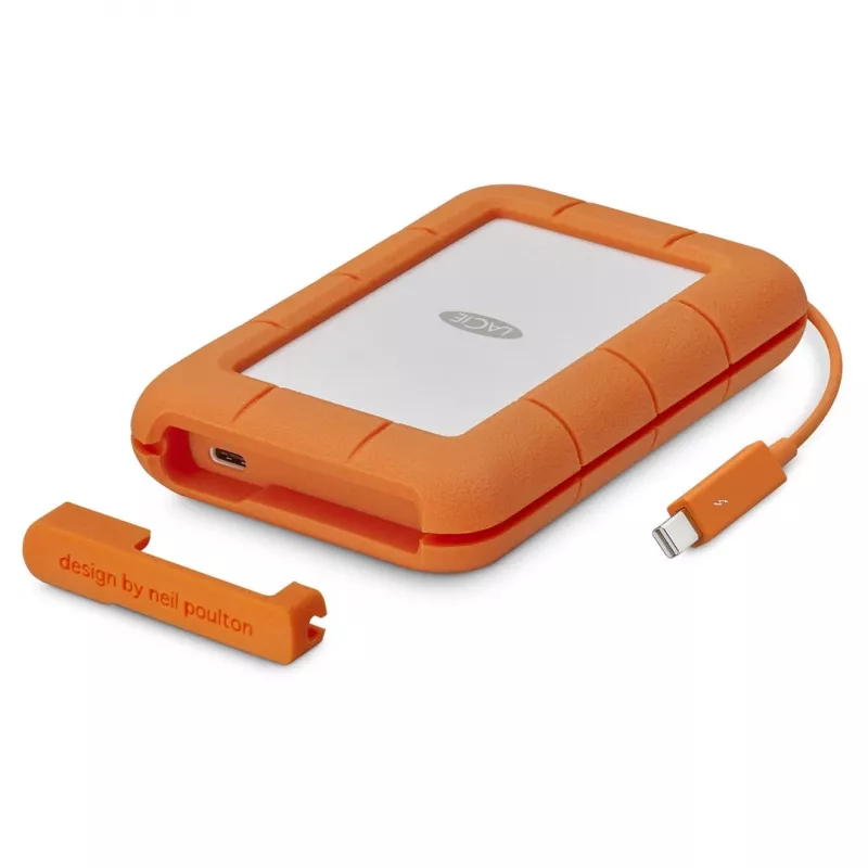 LaCie Rugged USB-C disco duro externo 5 TB USB Type-C 3.2 Gen 1 (3.1 Gen 1) gris amarillo
