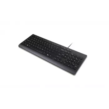 Teclado con cable Lenovo Essential 4Y41R64680 — distribución estonia, negro, USB, tamaño completo