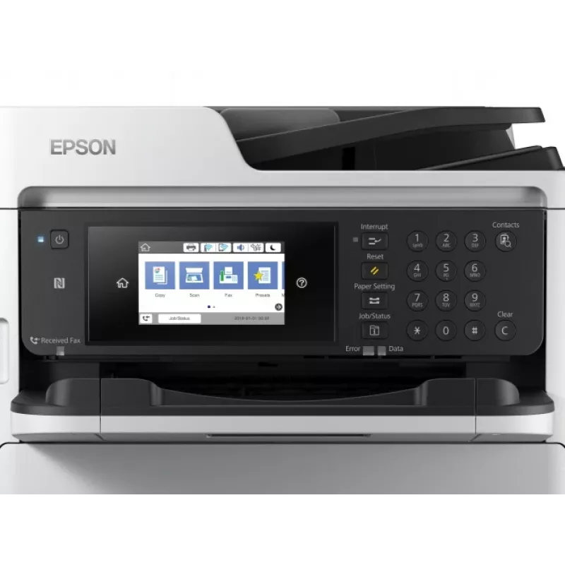 Impresora de inyección de tinta Epson WorkForce Pro WF-M5799DWF Multifunción monocromo A4, alto volumen de impresión 60.000–100.000 páginas