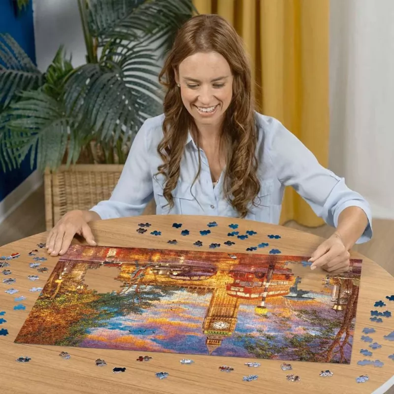 Puzzle Atardecer en Londres (1000 piezas)
