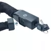 Cadena con cerradura de llave - YCHK0/8/90/2 negro