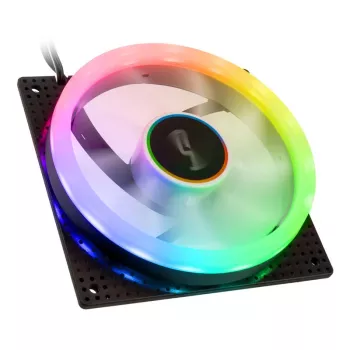 Ventilador Cryorig Crona X 120 mm, blanco — 400–1700 rpm, 60,6 CFM, 2,65 mmH2O