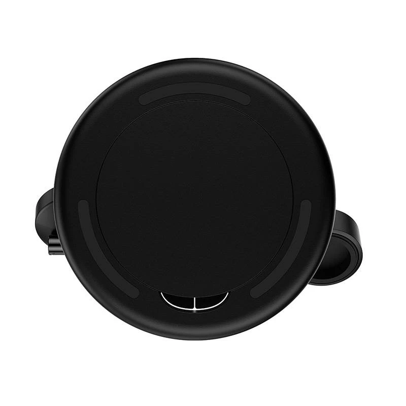 Estación de carga inalámbrica magnética 3 en 1 Baseus Swan 20W negra versión universal (incluye: USB Type-C 3A 1m)