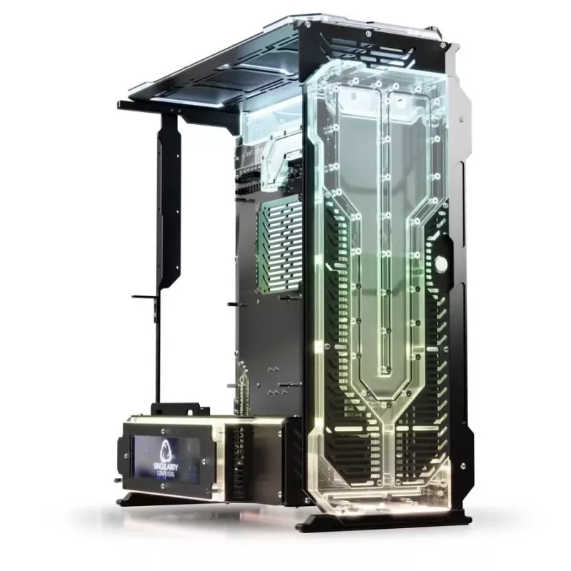 Frontal para caja de PC Singularity Spectre 4 Elite, acrílico transparente