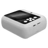 Cámara instantánea SAVIO AN-01 para niños, blanca, LCD de 6,1 cm (2,4″), MicroSDHC hasta 32 GB, USB-C, batería de 1200 mAh, sin flash integrado