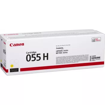 Cartucho de tóner Canon CRG-055HY 5,9K páginas amarillo