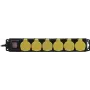 Regleta de enchufes EUROLITE 30240156 – 6 tomas, IP44 protegida contra salpicaduras, cable de 5 m