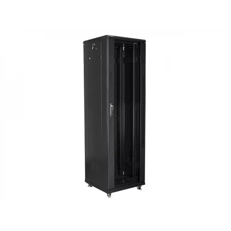 Armario rack Lanberg FF01-6642-12B 42U rack independiente negro
